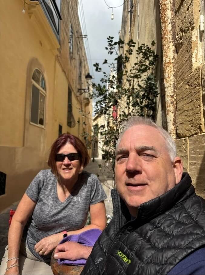 Relaxed moments exploring Malta on a short break
