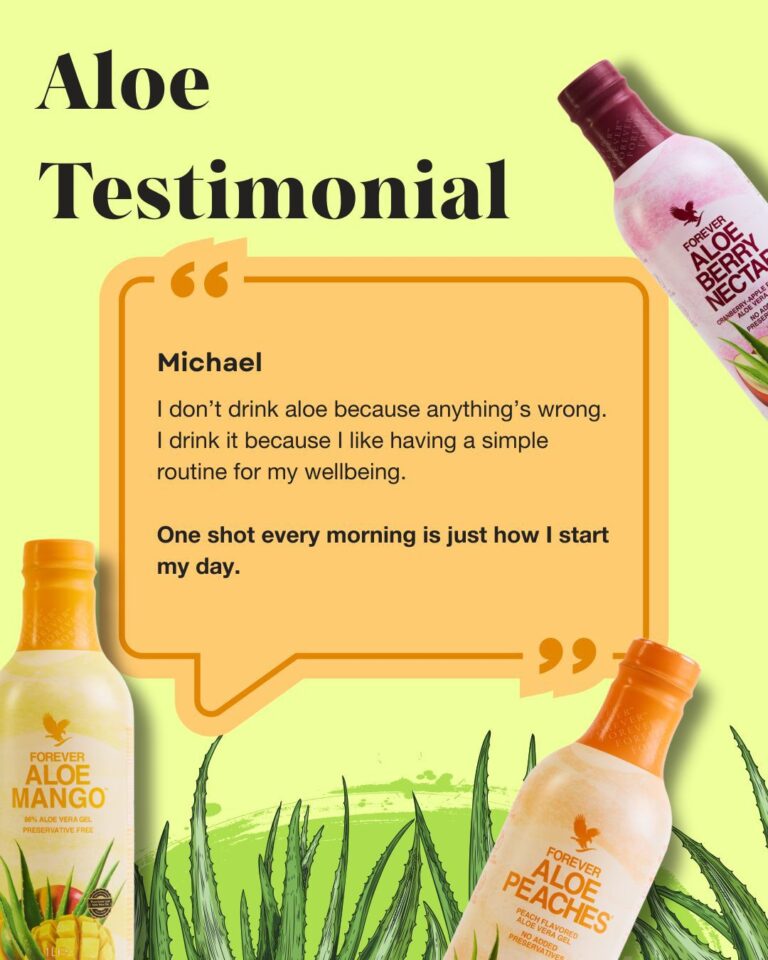 Aloe Gel testimonial