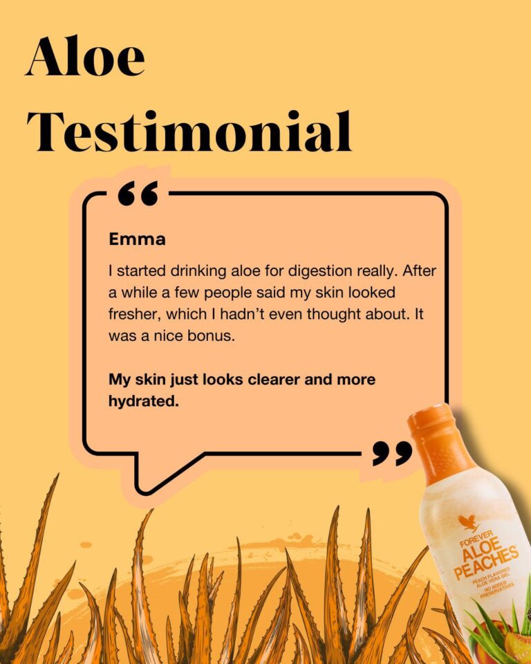 review of forever living aloe gel