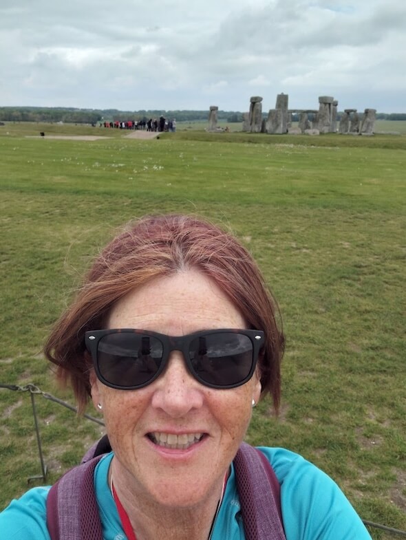 Caroline touring in the UK